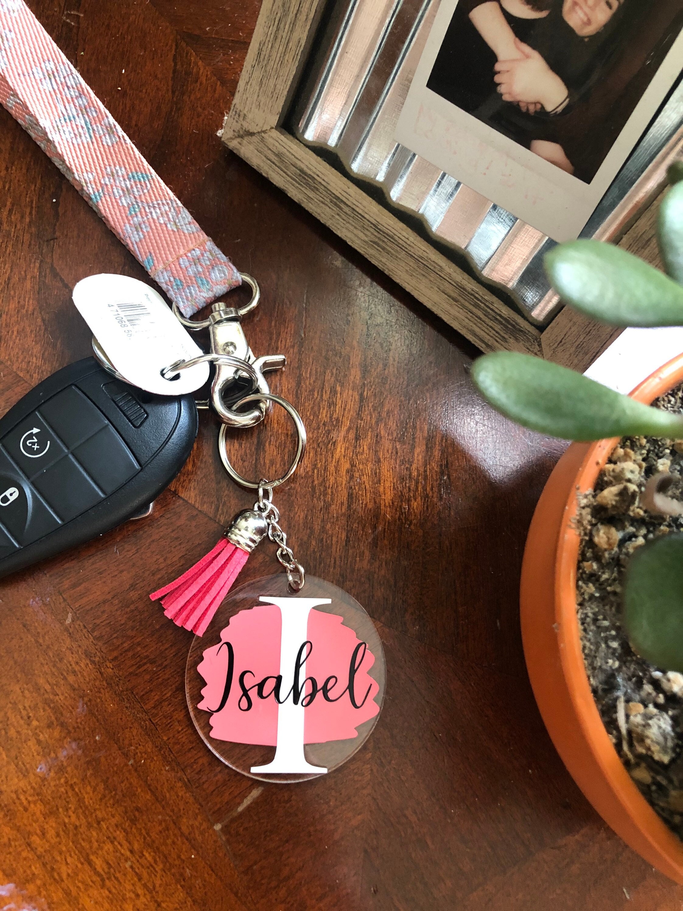 preppy cute car keys