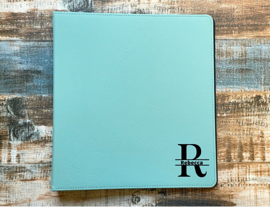 Custom 3 Ring Binder Personalized Binder Custom Binder 3 Etsy