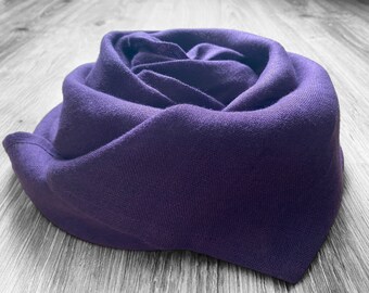 Handmade Linen Hair Scarf for Men and Women | Lightweight Linen Scarves | Trendy Flax Accessories