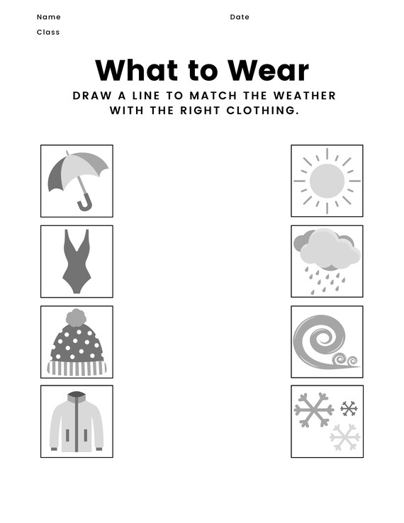 Weather worksheets science workbook kindergarten - etsy sweden