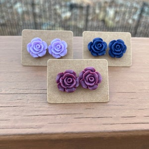 Hypoallergenic Rose  Earrings - Valentine’s Day Gifts for Girls and Women