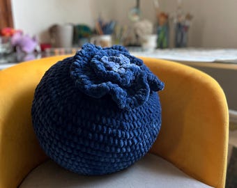 Plush Blueberry Pillow