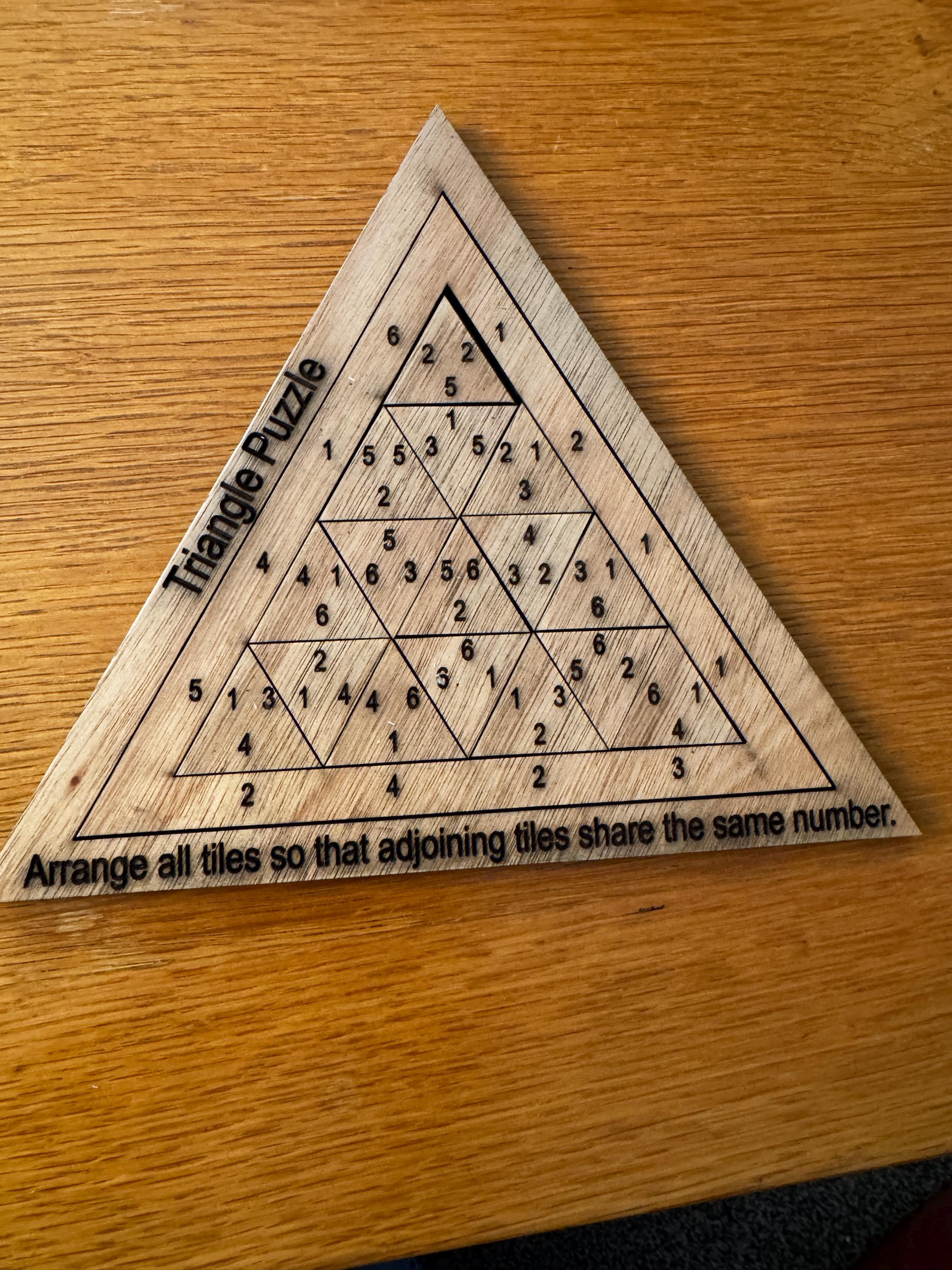 Triazzle Puzzles - Etsy