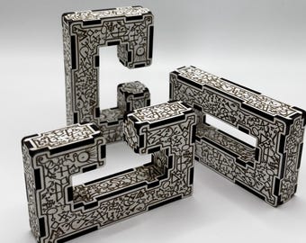 Wooden Brain Teaser Puzzles