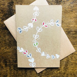 Cartes de couronne blanche - Pack de 4