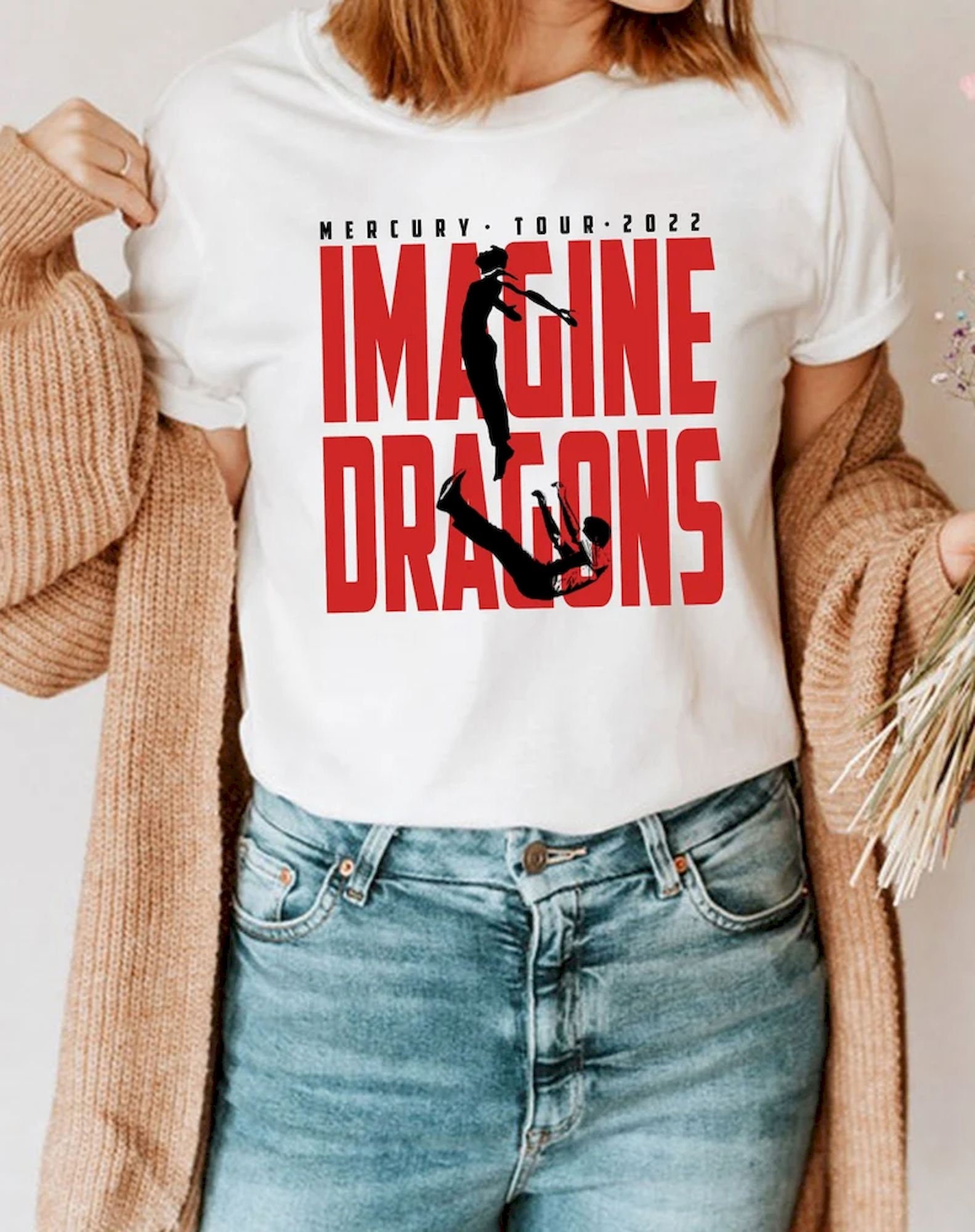 Discover Imagine Dragon Mercury Tour 2023 Before the Thunder T-Shirt