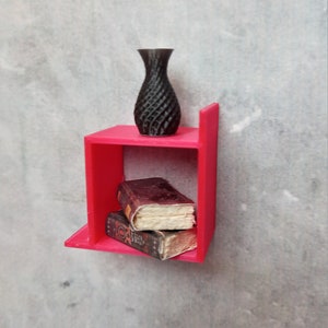 Miniature Wall Shelf, Bookshelf for Dollhouse, Bookcase for doll, Dollhouse Furniture, Dollhouse Accessories
