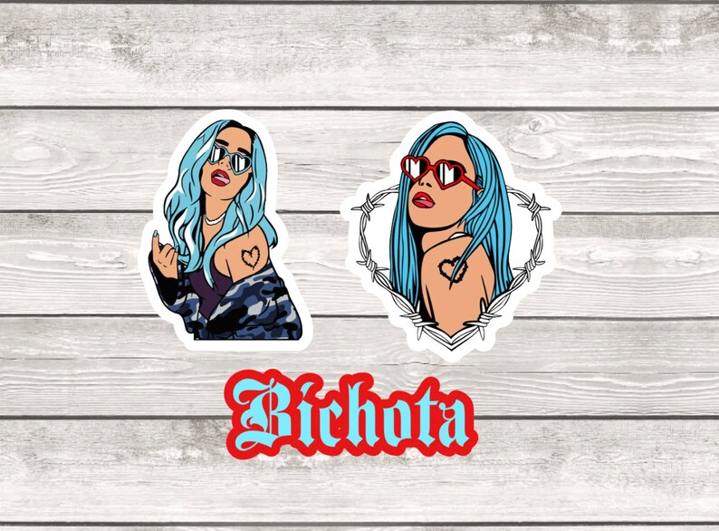 Karol G Sticker Pack 3 Etsy