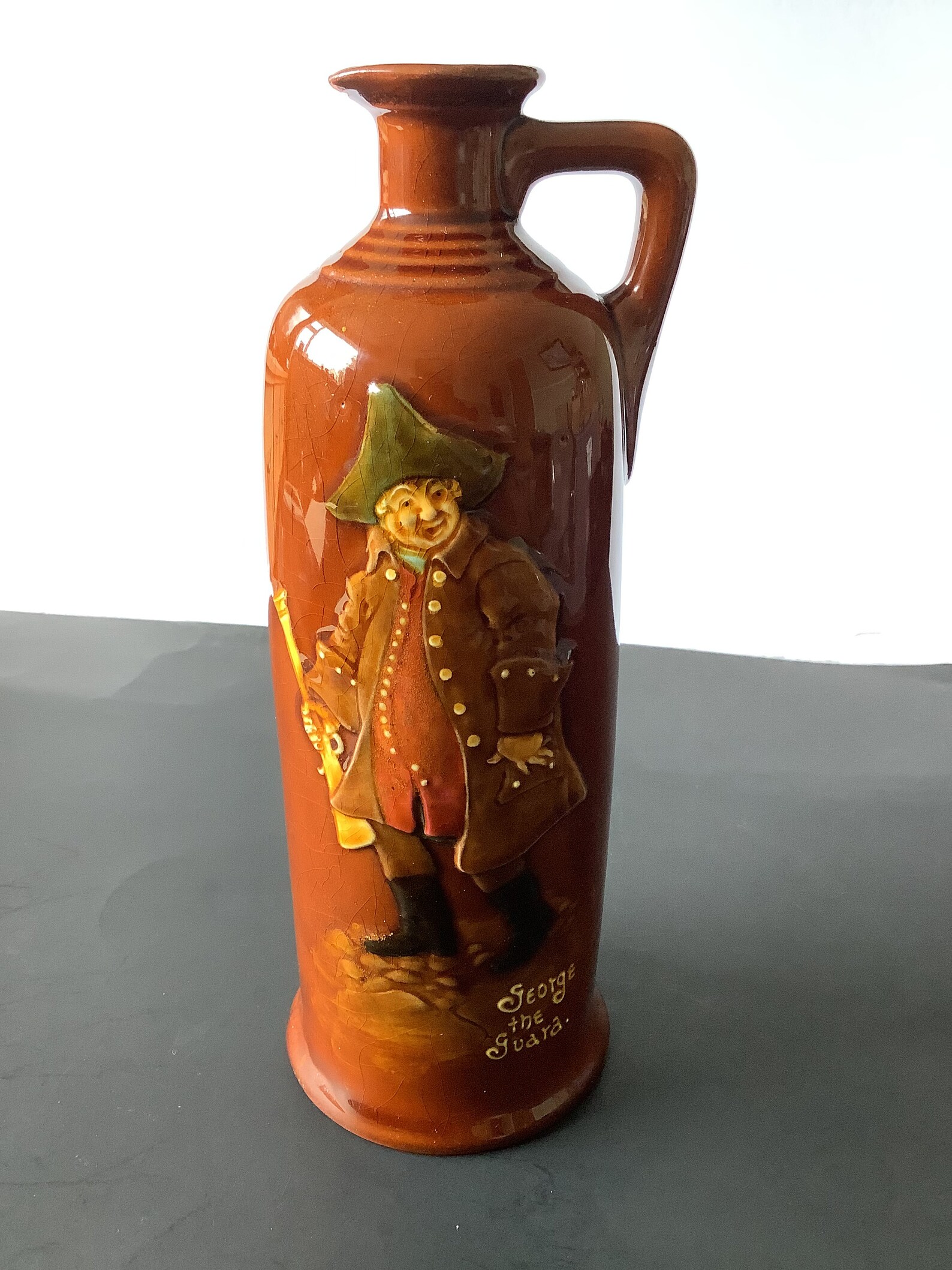 Antique Royal Doulton Dewars Scotch Whisky Bottle / Jug Etsy