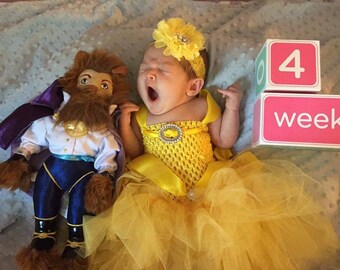 Newborn belle dress Clearance