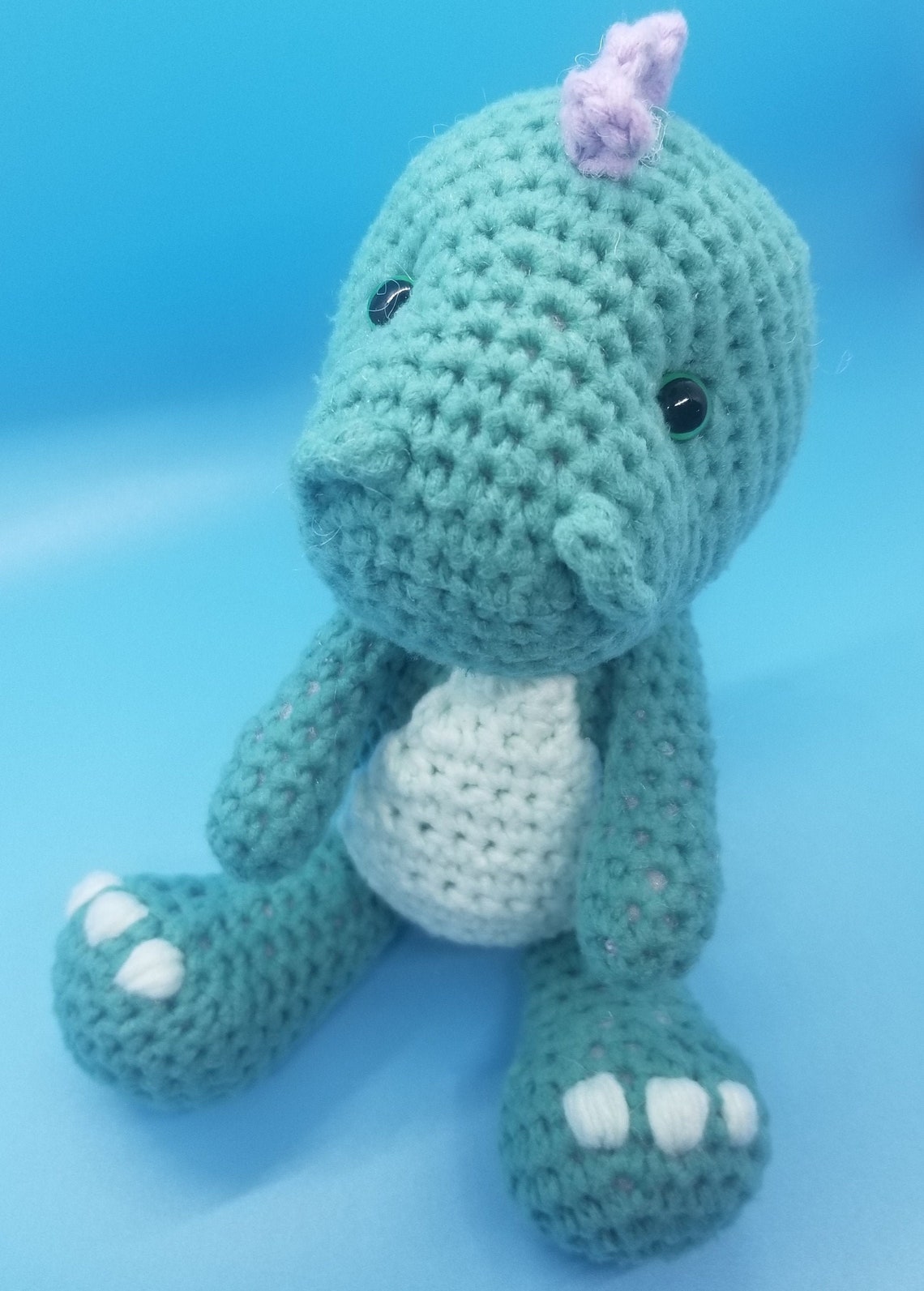 Free Pattern Crochet Stuffed Dinosaur