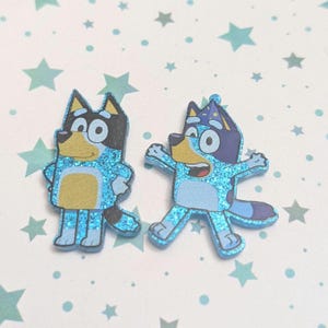 Sparkly Blue heeler needle minder｜ Needle Minder｜Cross Stitch｜Notion｜Magnetic Needle Minder ｜Needle Holder｜ Embroidery ｜Cross Stitch Gift｜