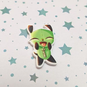 Green Cartoon Character｜ Needle Minder｜Cross Stitch｜Notion｜Magnetic Needle Minder ｜Needle Holder｜ Embroidery ｜Cross Stitch Gift｜