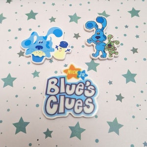 Blau Cartoon Hund ｜ Nadelhalter ｜ Nadelhalter｜ Stickerei ｜Kreuzstich｜ Geschenk｜ Magnetischer Nadelhalter｜ Notion｜