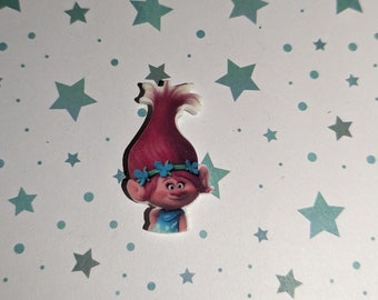 Pink character needle minder