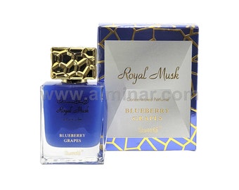 Blueberry Grapes [Royal Musk Concentrated Perfume Oil] 30 ml - By Surrati