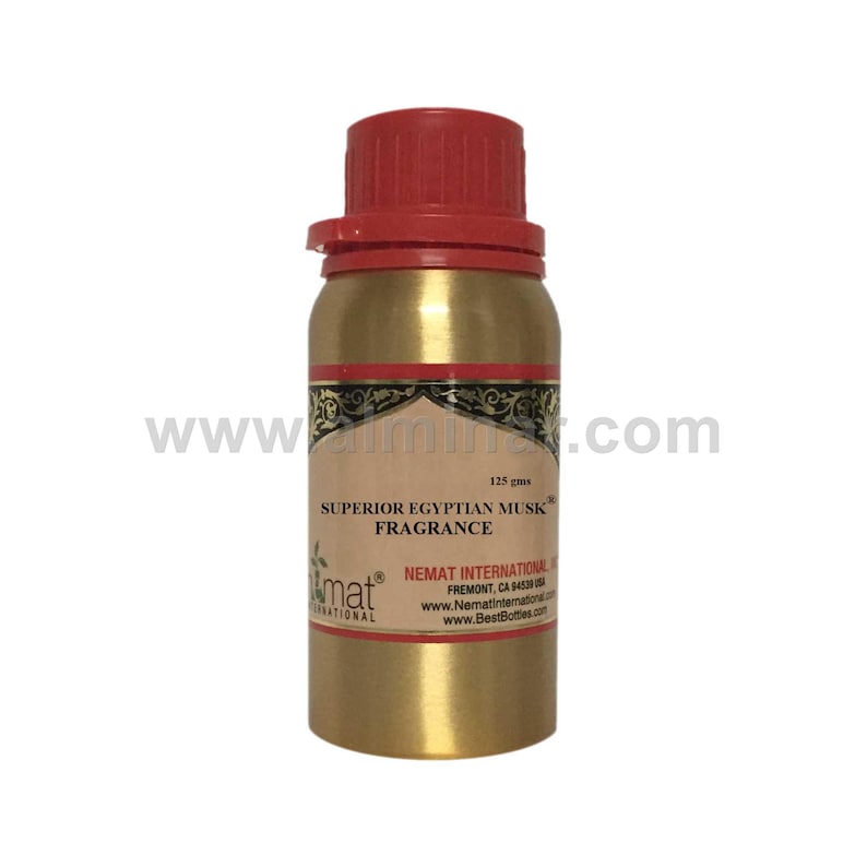 Superior Egyptian Musk® - Concentrated Fragrance Oil by Nemat 125 GM
