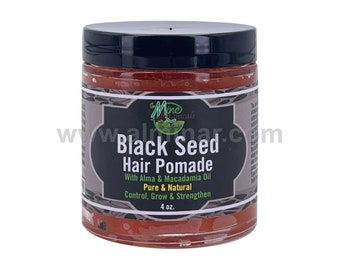 Black Seed Hair Pomade 4oz by Mine Botanicals