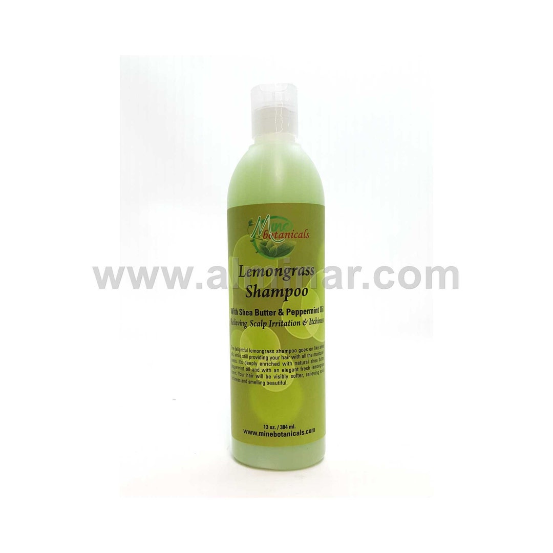 Lemongrass Hair Pomade 4oz By Mine Botanicals – Natural Hold, Shine, And Fragrance