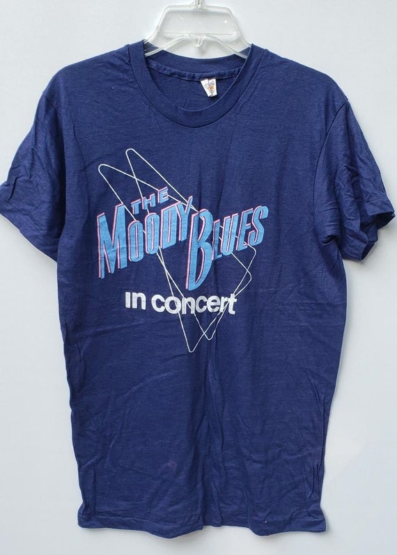 Rare vintage 1970s Moody Blues "In Concert" T-shir