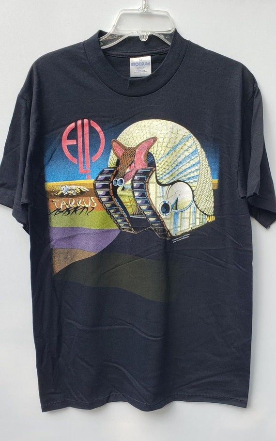 Rare vintage ELP Tarkus 1992-93 "World Tour" T-sh… - image 1