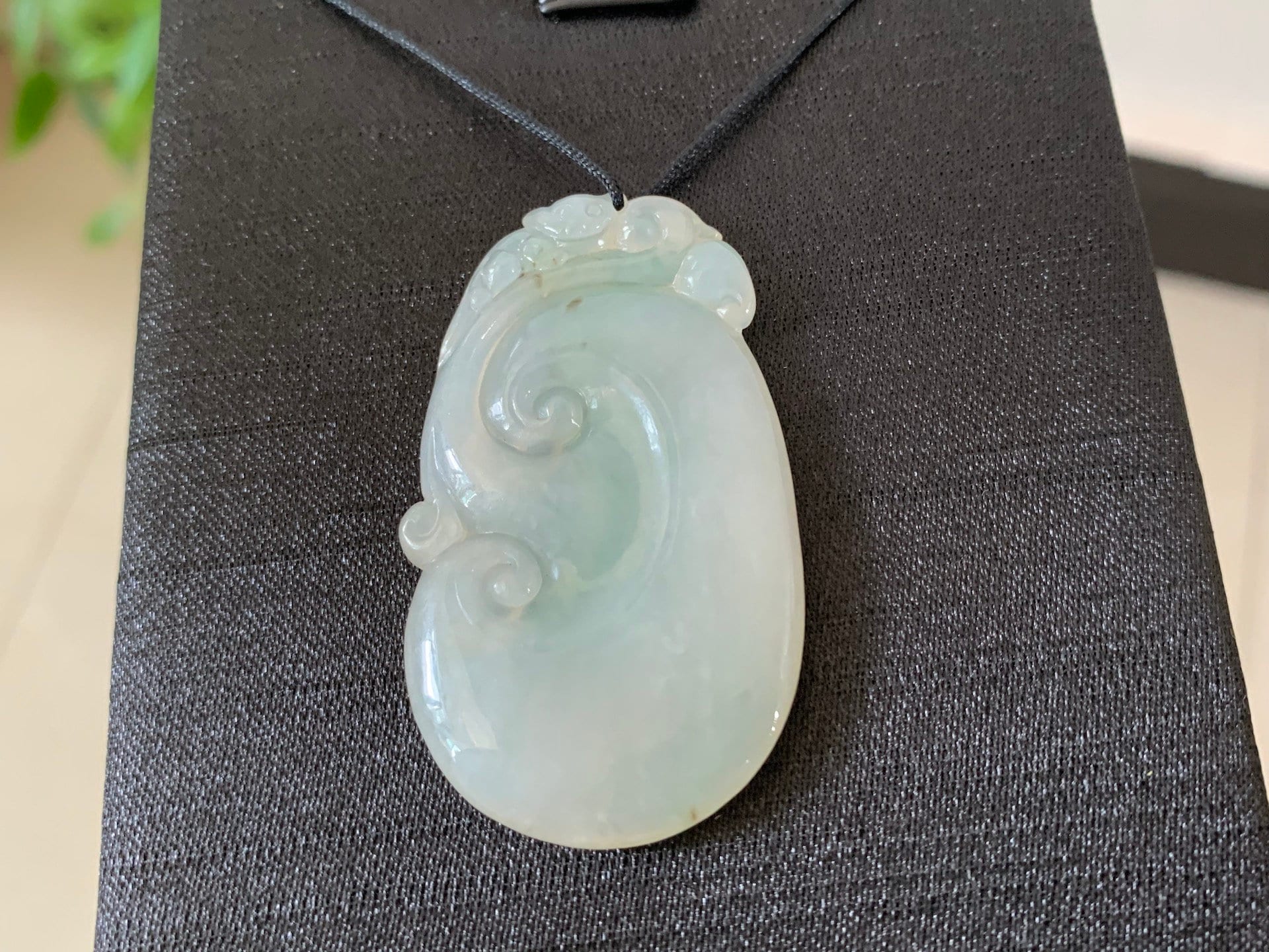 Certified Burma Natural Icy Jadeite Jade Ruyi Lucky Blessing - Etsy