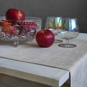 Long Table Runner for Dinner Table, Event Table Runner, Bridal Shower Table Runner, Rose Table Runner, Party Decor Table Runner