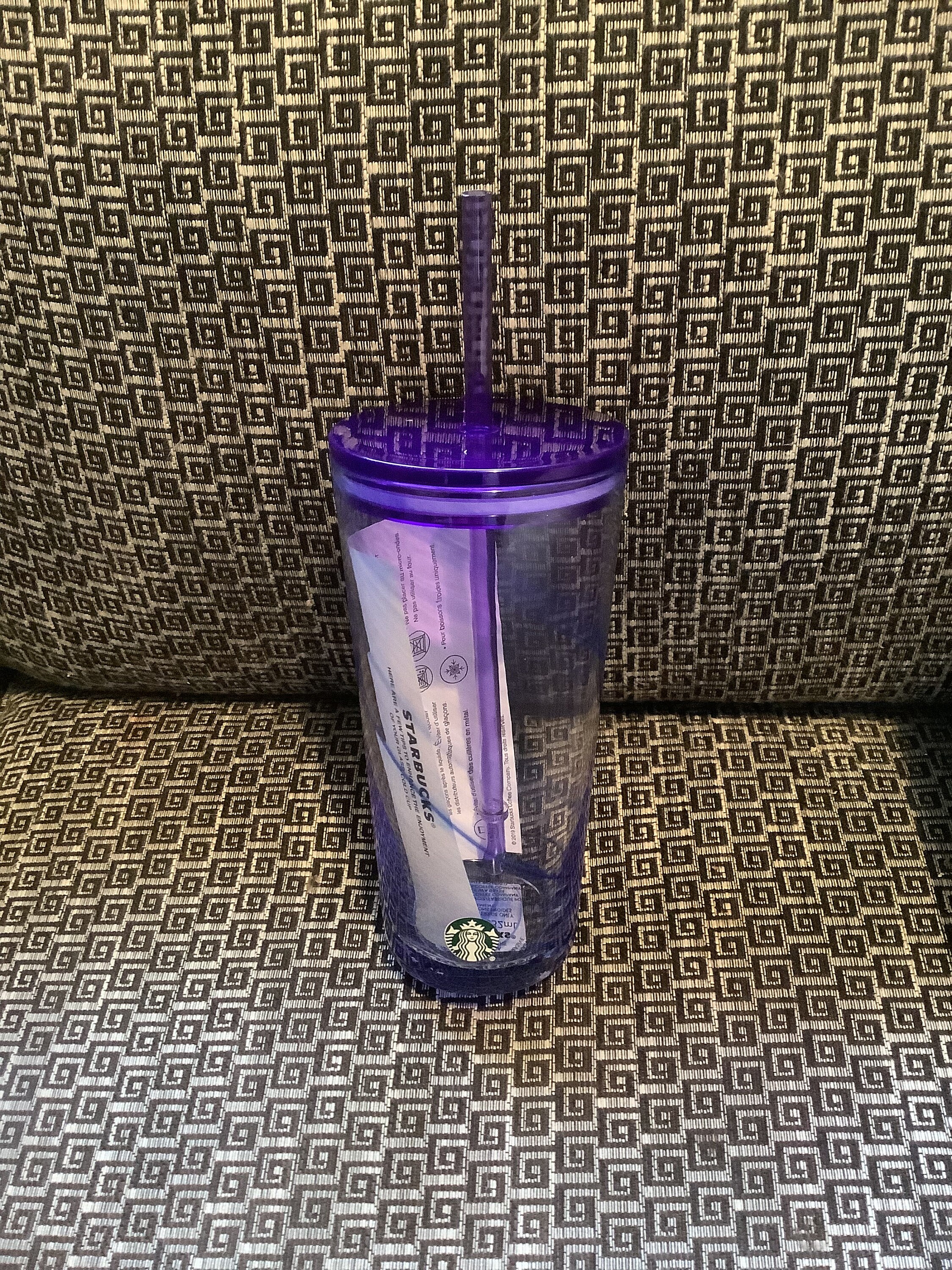 22oz Studded Cold Cup (Purple)