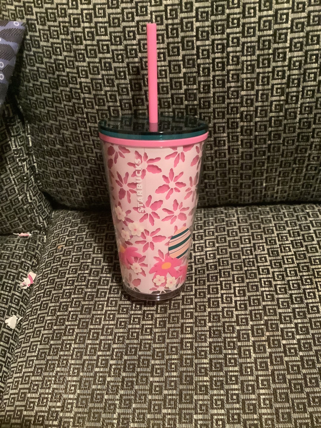 Starbucks Easter 2023 Grande 3D Pink & White Cold Cup Nwt Etsy