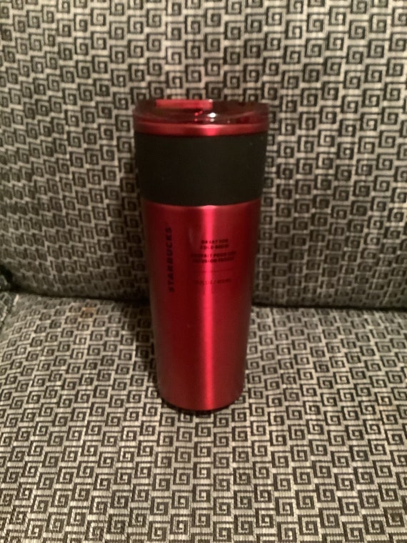 Starbucks 16 Oz Red Stainless Cold Brew Cup, New 