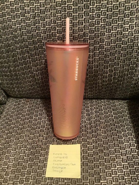 Starbucks Holiday 2019 Acrylic Cold Cup Tumbler 20oz  Iridescent: Tumblers & Water Glasses
