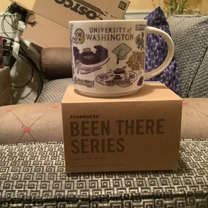 Starbucks UW Been There Series collectible boxed mug, new