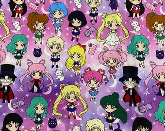 Japan Anime Fabric Etsy
