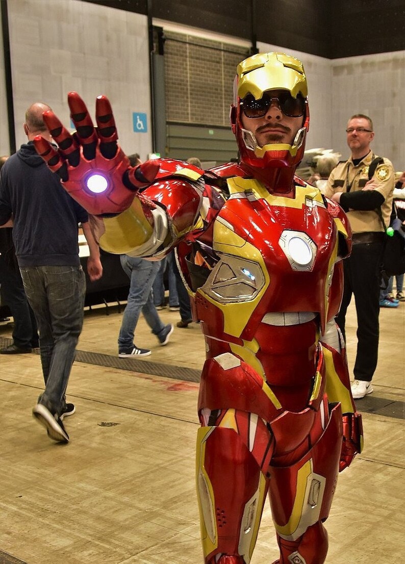 Iron Man Hands STL Template Ironman Cosplay 3D Print STL - Etsy
