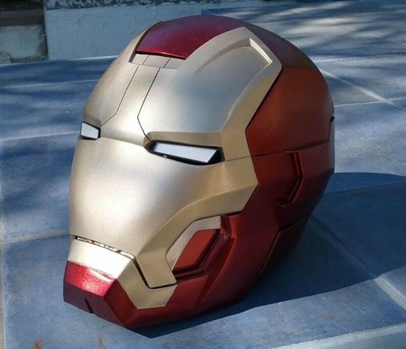 Iron Man Helmet STL Mask MK42 Ironman STL Cosplay 3D Print Etsy UK