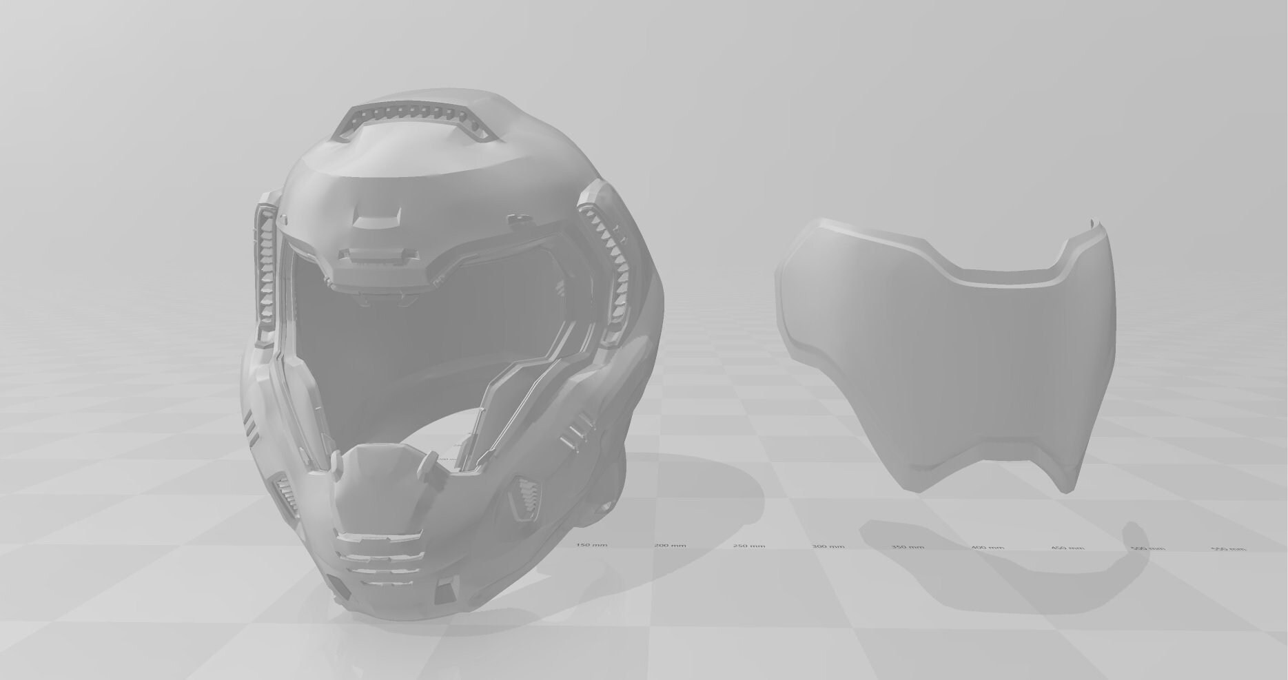 Doom Helmet STL Doom Slayer Doomguy Helmet 3D Print STL Files - Etsy