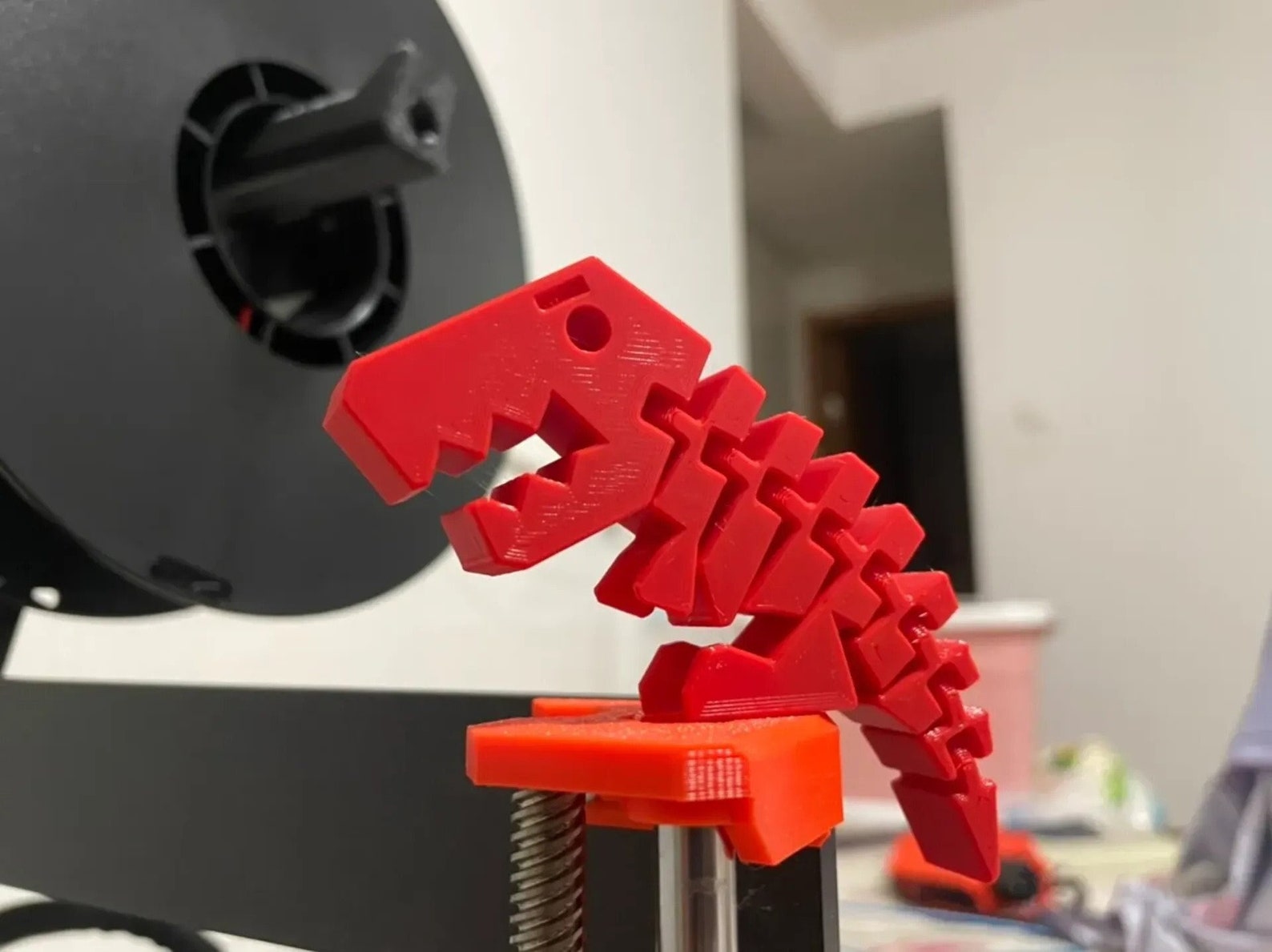 Flexi Rex Fidget Toy 3D Print File STL Etsy