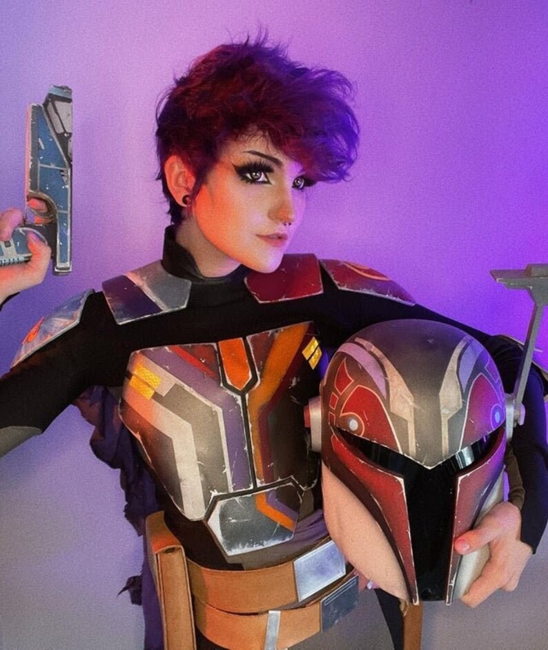 Sabine Wren Armor Helmet STL Starwars Cosplay Costume STL Etsy Sabine Wren Armor Helmet STL Starwars Cosplay Costume STL Etsy