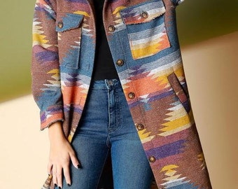 Aztec Coat - Etsy