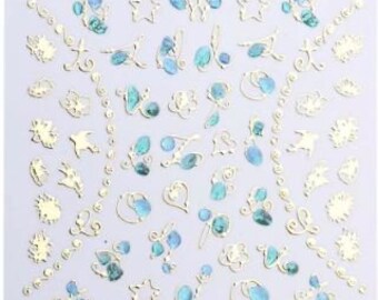 3D Nail art decal