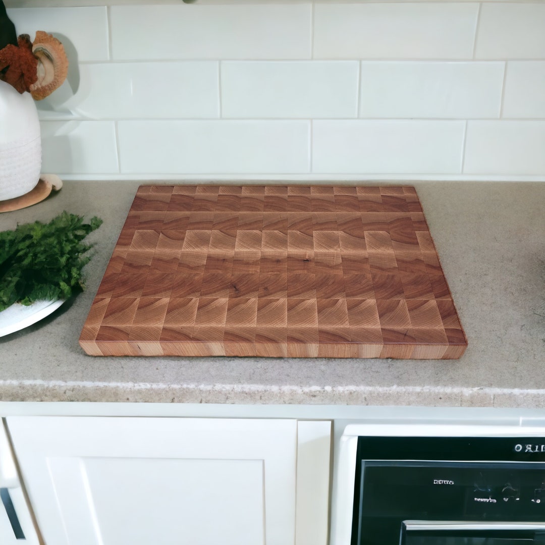Large End Grain Maple Cutting Board Butcher Block Etsy
