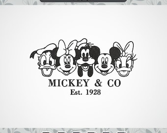 Mouse embroidery designs, Mouse friend embroidery file, cute mouse machine digital embroidery designs, instant download mouse embroidery