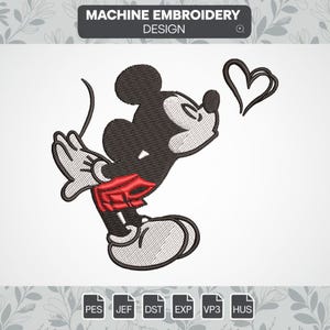 Matching mouse lover embroidery designs, Mouse embroidery file, Lover Matching machine digital embroidery designs, instant download