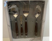 Fiesta Hostess Set 4 Piece Flatware Serving Pieces Fiestaware Chocolate Brown