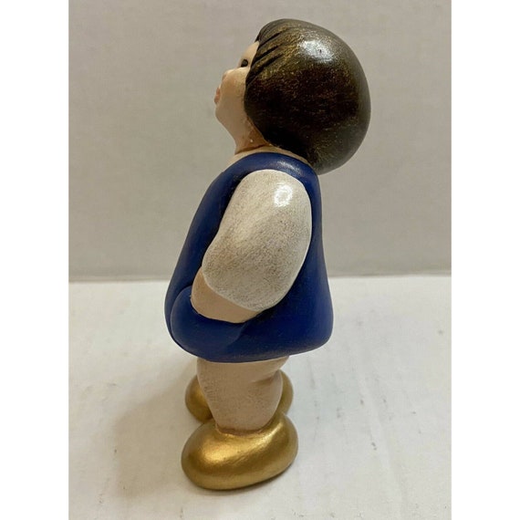 置物 COUNTESS LENE THUN CERAMIC DOLL/FIGURINE Vintage Thun Bolzano Bozen Italy Pottery Hand Painted Girl Lady