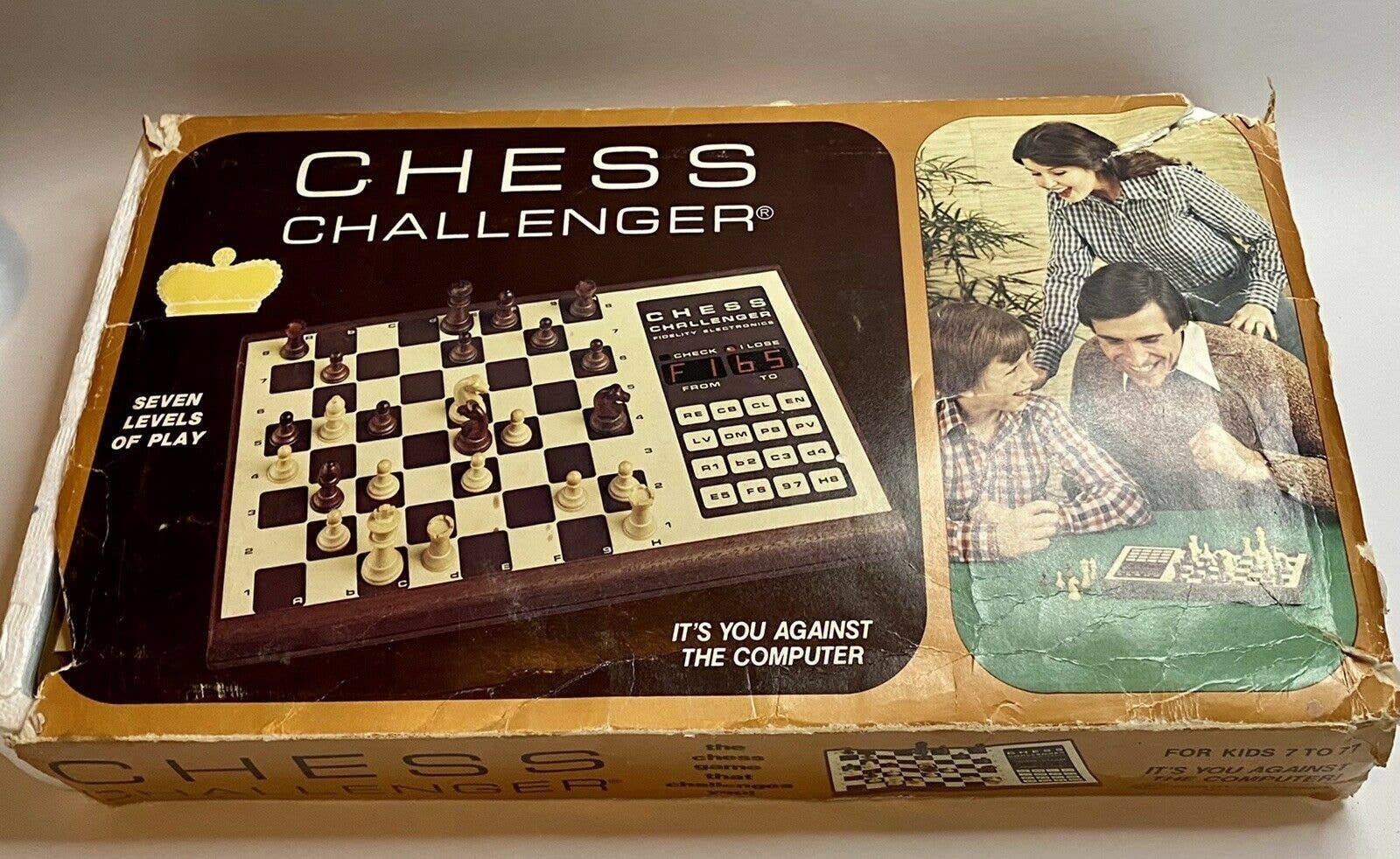 Vintage Fidelity Electronics Schach Herausforderer 7 Spiel