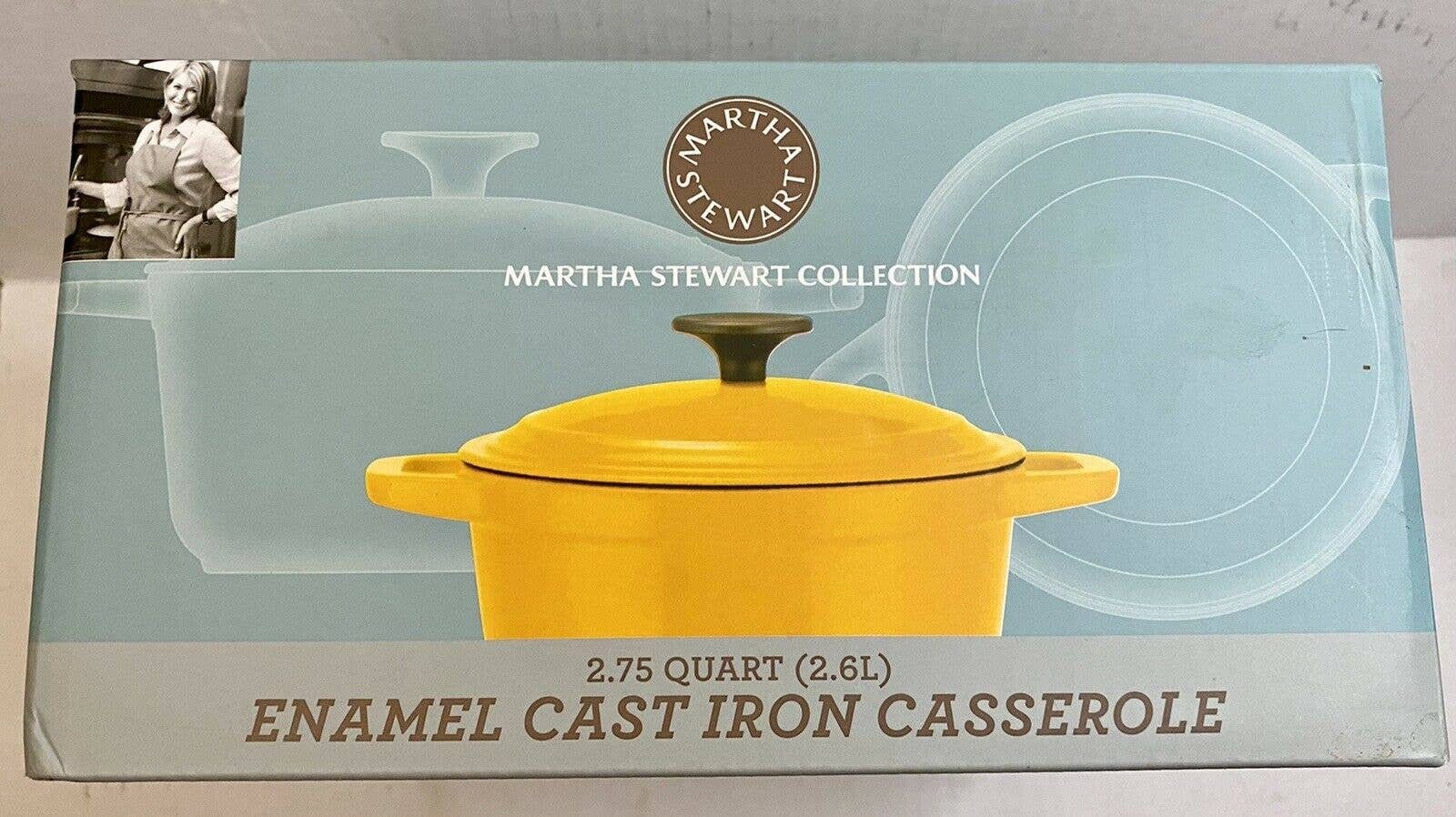 MARTHA STEWART COLLECTION エナメル 鋳鉄