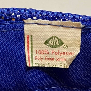 NOA National Odom Assembly 1980 Vintage Hat Cap Genealogy Reunion Pom Pom Short