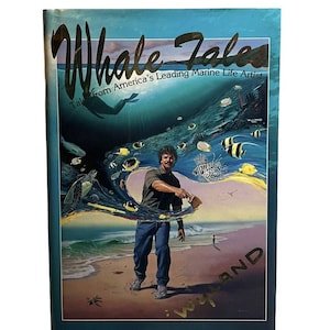 Whale Tales Book by Mark Doyle Marine Life Artist Hardcover Dust Jacket Signed