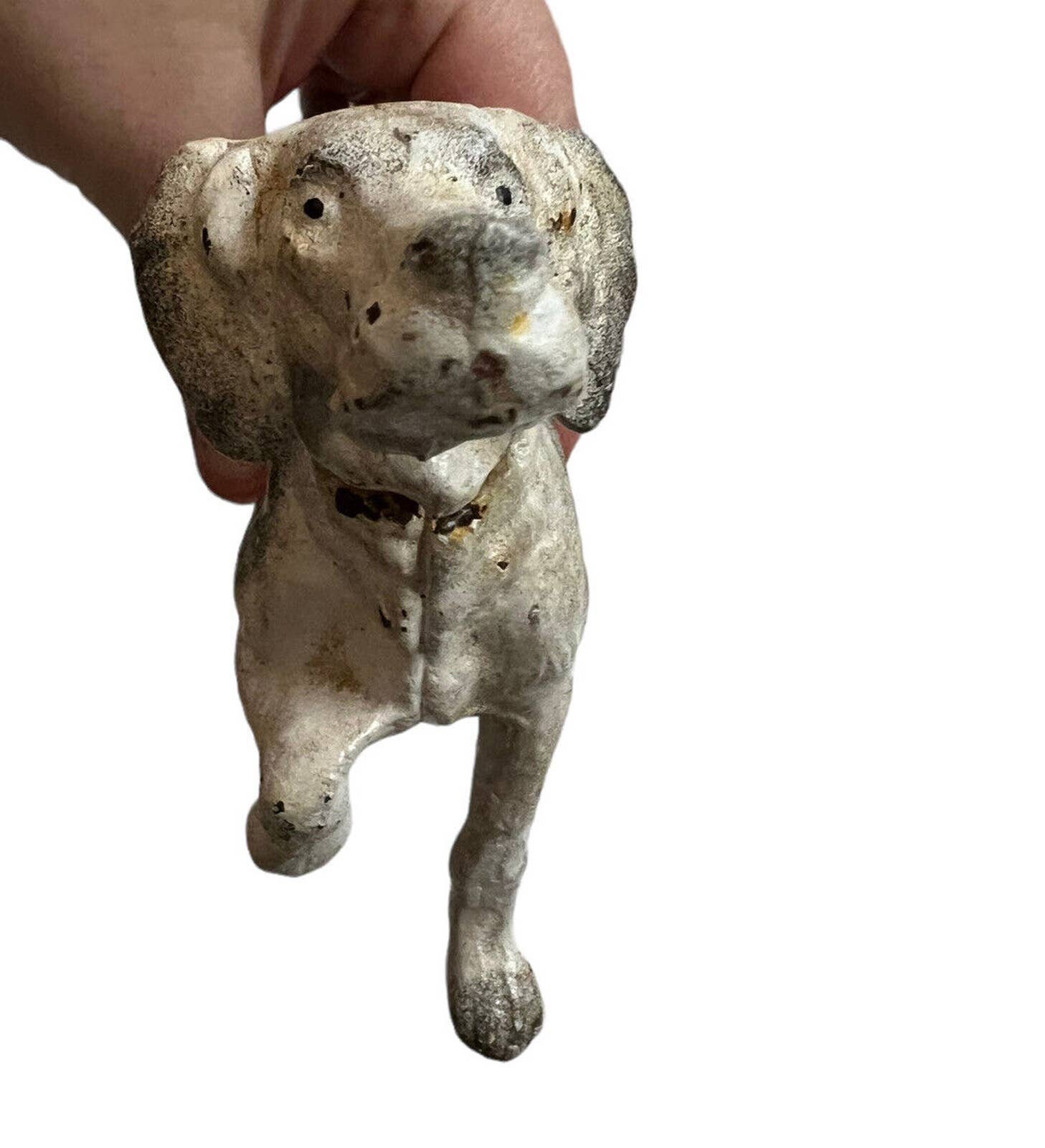 VTG Cast Iron Setter Retriever Pointer Hunting Dog Nodder Bobble Head ...